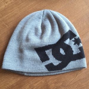 Gray DC Big Star Beanie